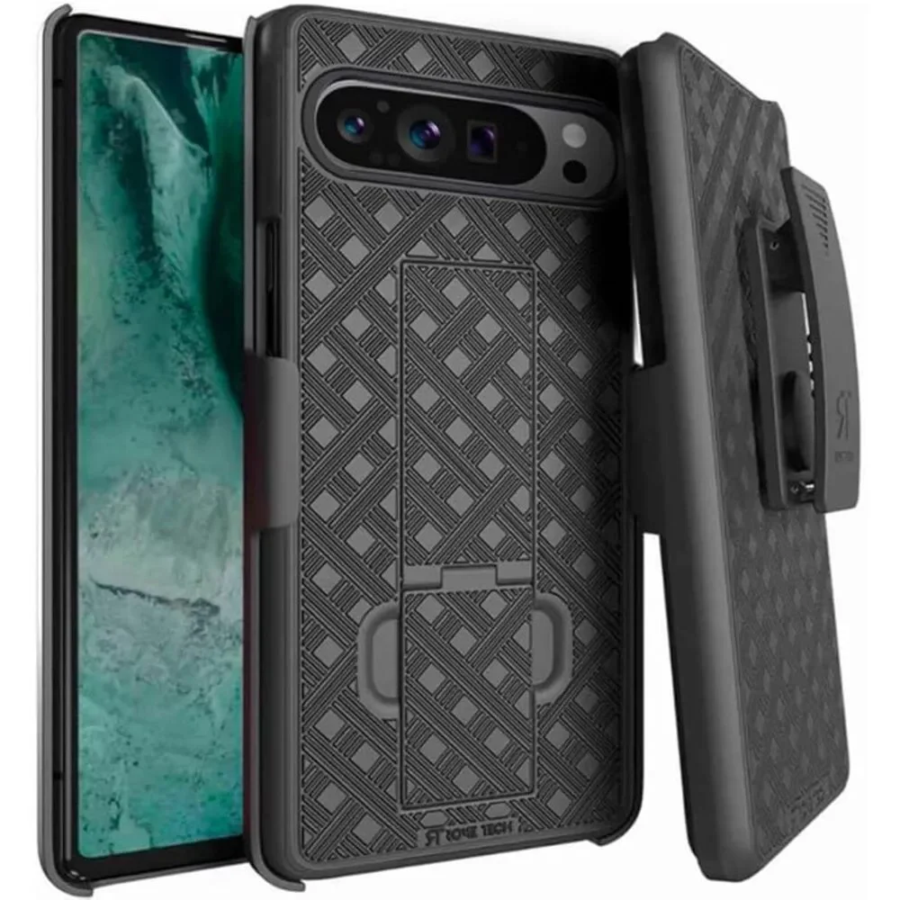 Google Pixel 9 Pro XL (2024) Case with Belt Clip Holster - Picture 1 of 7
